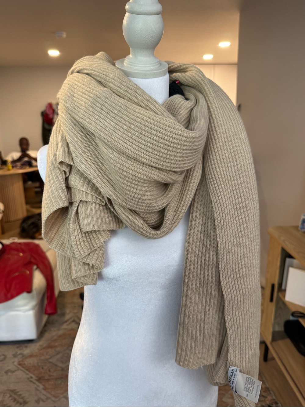 100% Cashmere Scarf Clan Douglas